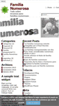 Mobile Screenshot of familianumerosa.es